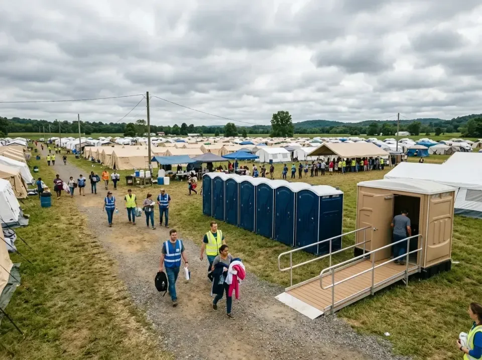 disaster-relief-camp-restrooms-010 — frequently asked questions, Dumpster & Portable Bathrooms Rental in Perry Hall, MD